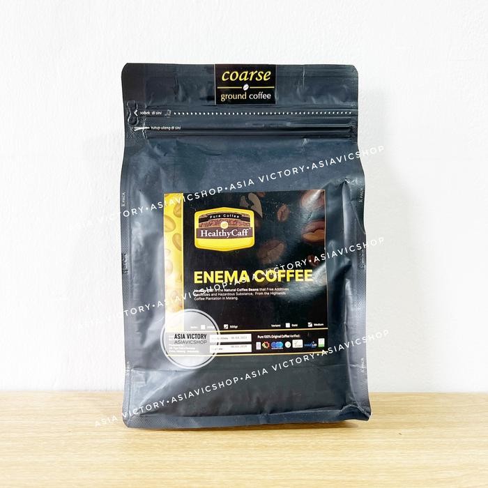 

HealthyCaff 500gr Medium Roasted Healthy Caff Kopi Organik Enema