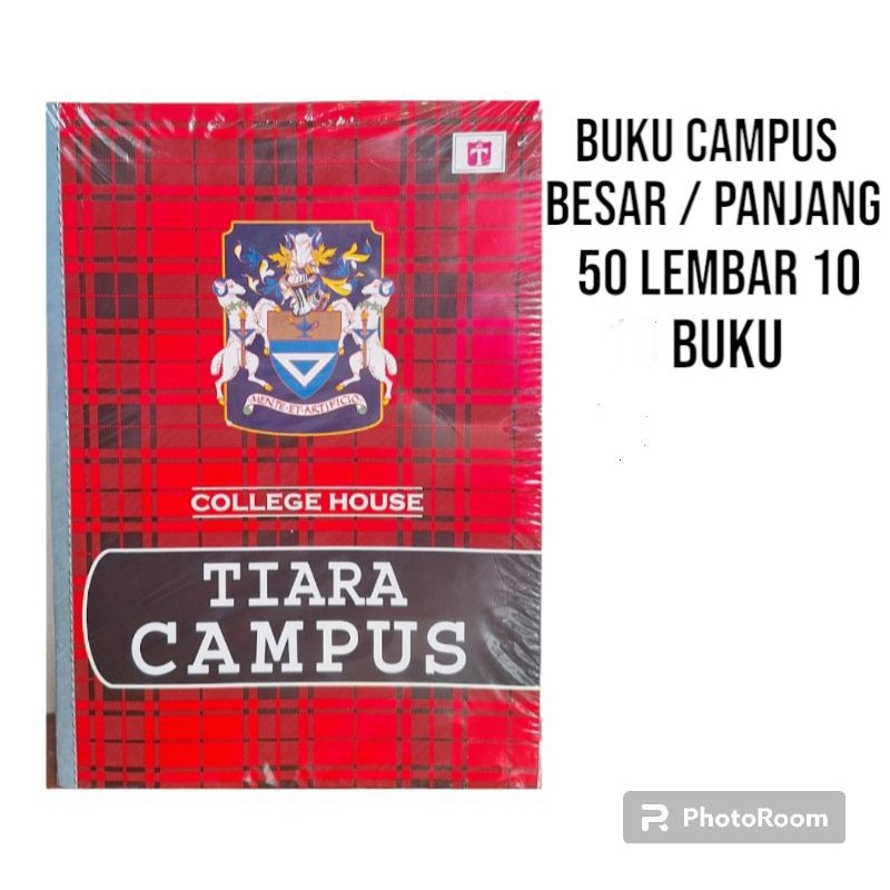 

Buku Tulis Tiara Boxy (Besar) Campus (50 Lembar) 1 BOX