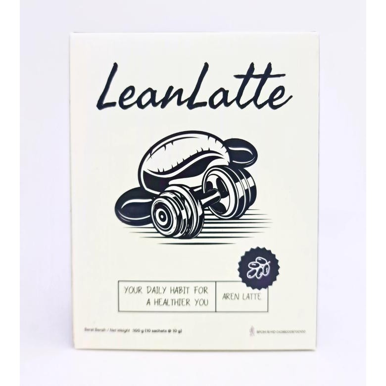 

Lean Latte 10 sachets 1 KOTAK 100 grams LeanLatte Coffee Kopi Java Prime JavaPrime saset sachet