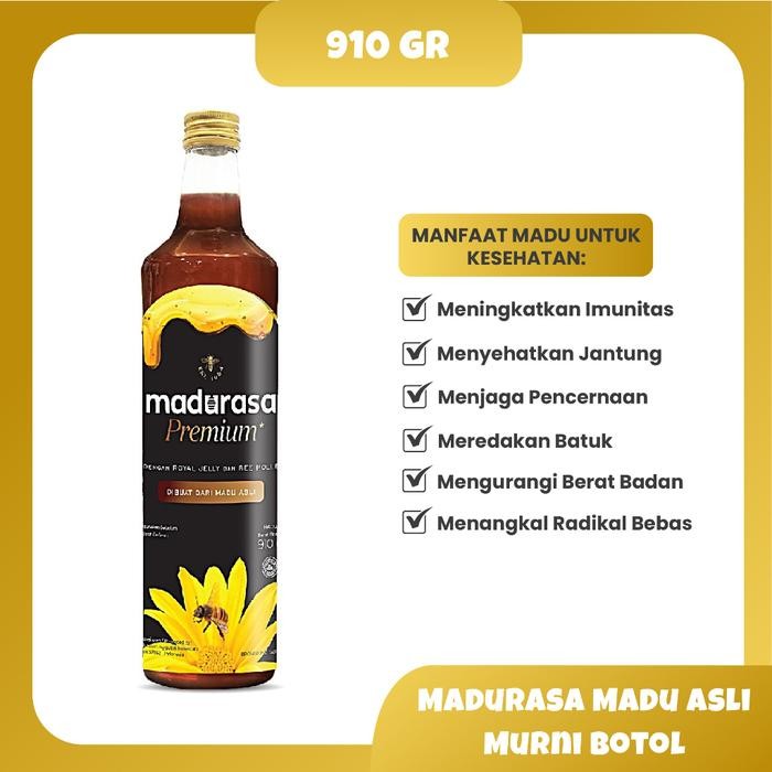 

Madurasa Botol Premium / Madurasa Original Madu Murni Botol 910gr
