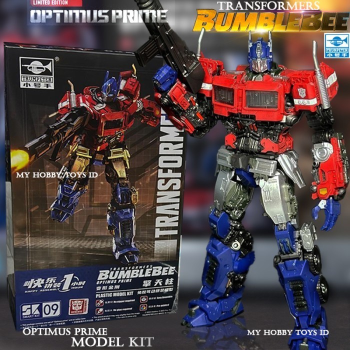 PROMO TERLARIS SALE  SALE ACTION FIGURE TRANSFORMERS BUMBLEBEE MOVIE OPTIMUS PRIME TRUMPETER NOT