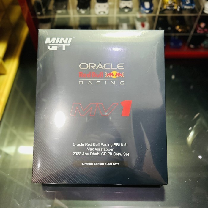 BARANG TERLARIS PRODUK TERLARIS BARU MINI GT ORACLE RED BULL RACING RB18 #1 MAX VERSTAPPEN ABU DHABI