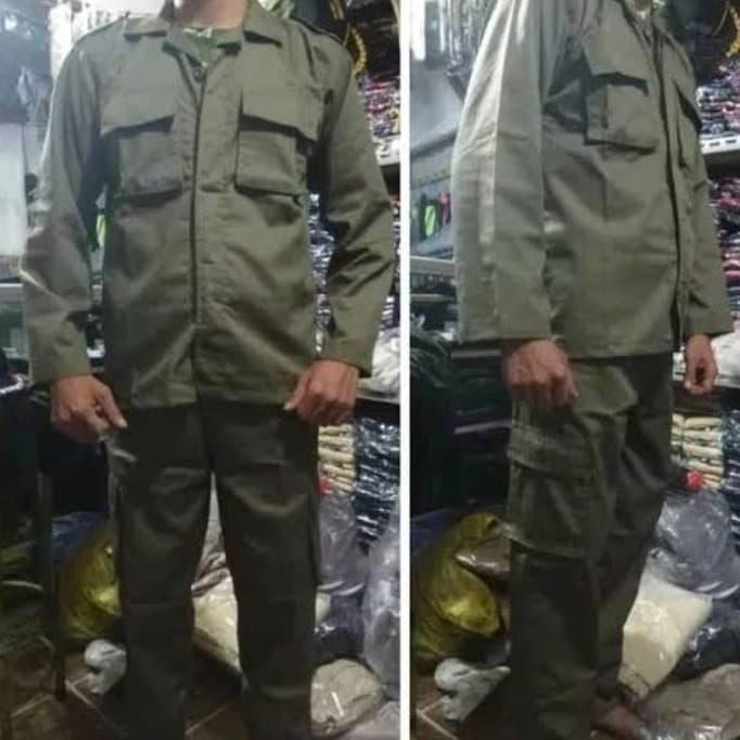 PROMO seragam pdl hijau brimob