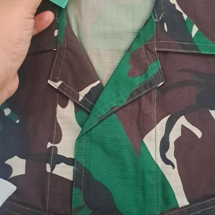 TERBARU! baju pdl jatah tni bahan sritex