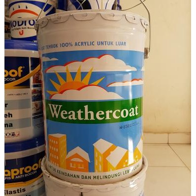 Terlaris MOWILEX WEATHERCOAT W-1501 WHITE EKSTERIOR