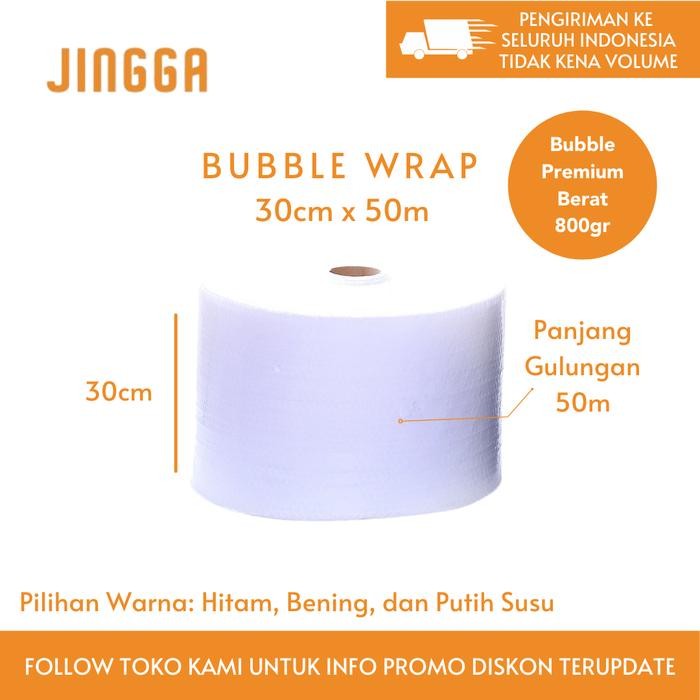 

Happy- Bubble Wrap Bening (30cm x 50m)