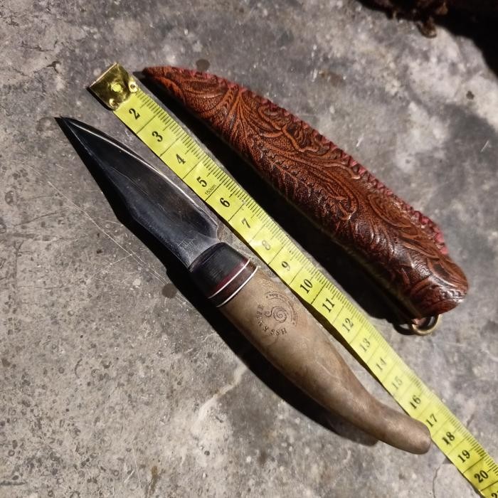 

HOT SALE! Pisau Seset Mini Baja K110 Hammon Panjang Total 16cm