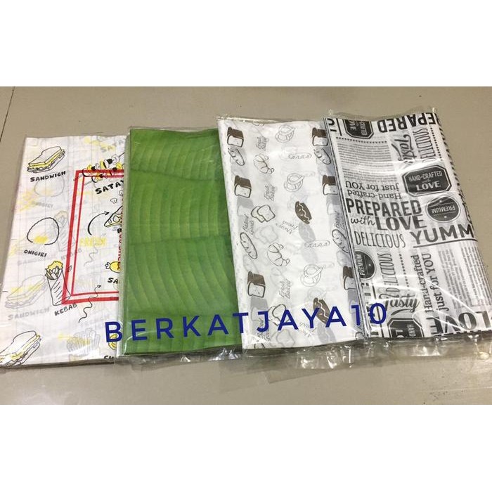 

Pesta- MG Paper Laminasi Kertas Nasi Motif Kertas KFC MCD