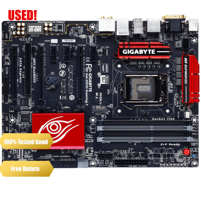 Gigabyte Z97X Gaming 7 Computer Usb3.0 Sataiii Motherboard Lga 1150 Ddr3 Z97 Desktop Mainboard