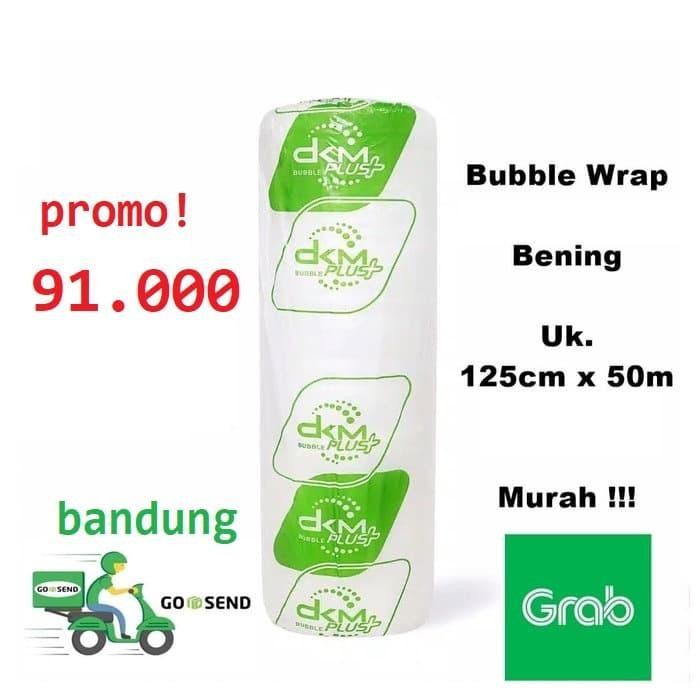 

gema.gemilang Bubblewrap Bening 50M x 125cm Bandung Bubble wrap putih murah bagus