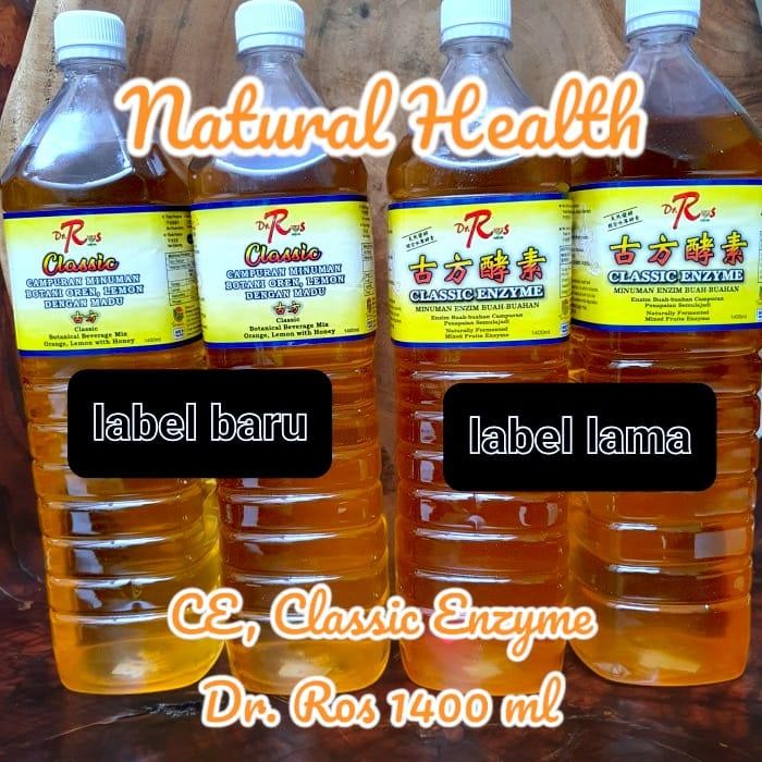 

CE,Classic Enzyme Dr.Ros 1400 ml (Tanpa Bahan Pengawet)