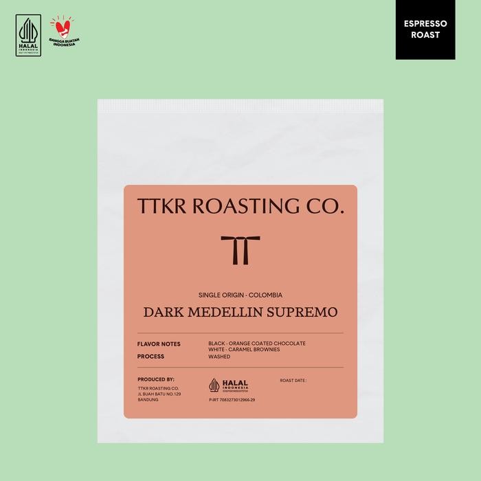 

Colombia Medellin Supremo Medium Dark Roast - Espresso Roast Beans