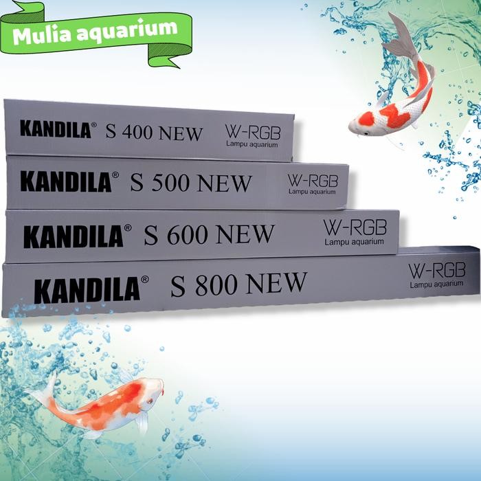 LAMPU LED AQUARIUM KANDILA S 400, 500, 600, 800 NEW WRGB