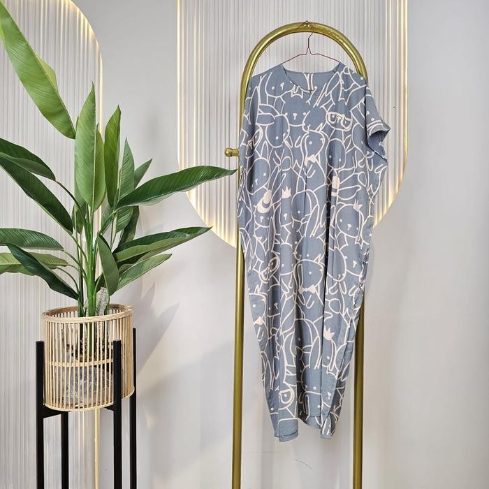 Terbaru Daster Lowo Rabbit Jumbo Rayon Batik Premium Busui Nyaman Adem Original