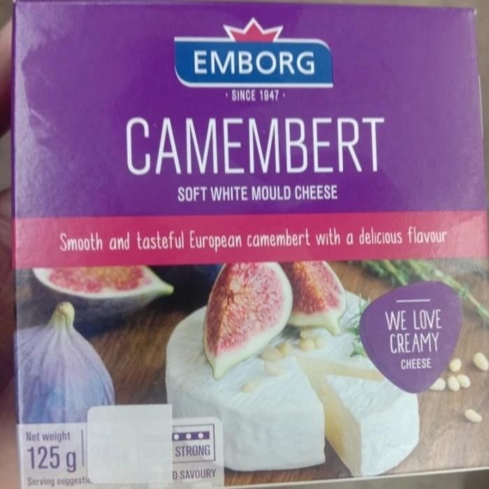 

BARANG TERLARIS Emborg camembert cheese 125 gr keju camembert