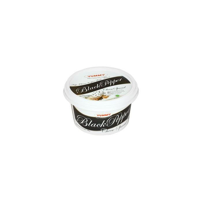 

BARANG TERLARIS Yummy Black Pepper Spread Cheese 2 x 200g