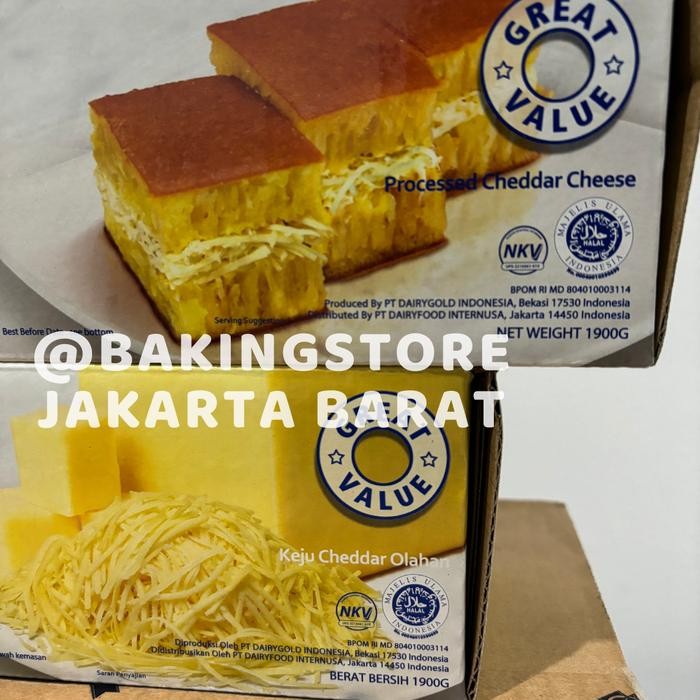 

BARANG TERLARIS Cheesy DELICIOUS Processed Filled Cheese 1,9 Kg Keju Cheddar 1900 gr