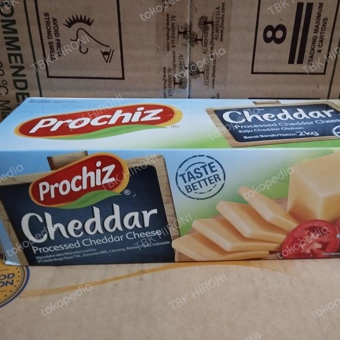 

BARANG TERLARIS Keju Cheddar Prochiz 2kg