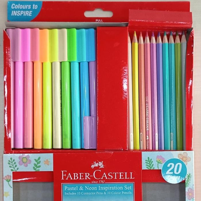 

FABER CASTELL PASTEL NEON INSPIRATION SET ALAT