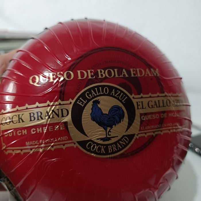 

BARANG TERLARIS Keju edam Cock Brand Ayam mas Netherlands 500gr