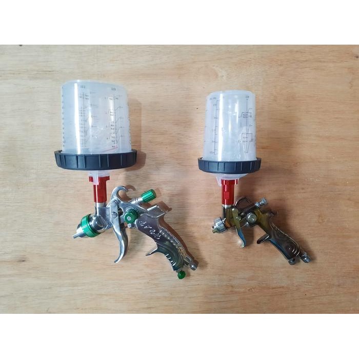 TABUNG SPRAY GUN SNAP LID SYSTEM SNAP COLAD KAZE MIXING CUP