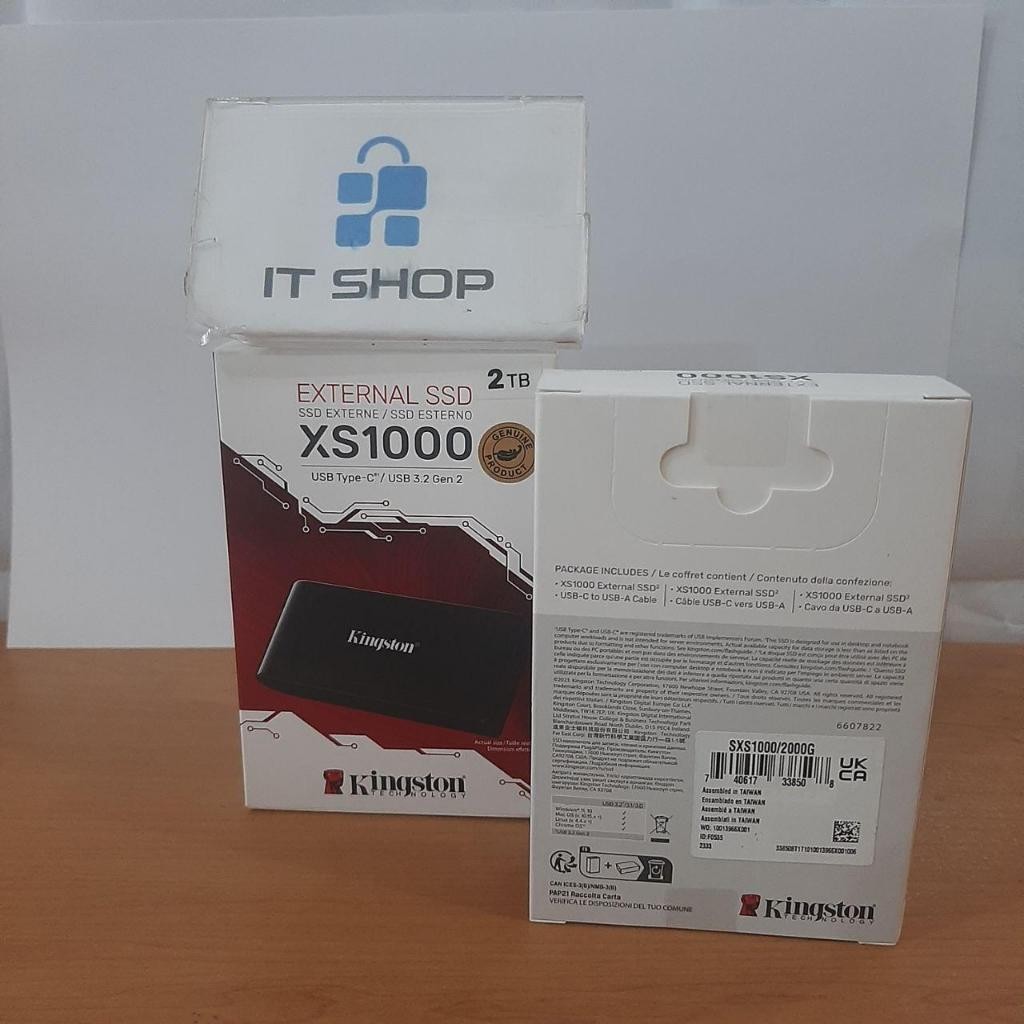 Kingston XS1000 External SSD - 2TB