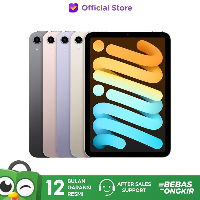 Hapeklik- Apple Ipad Mini 6 2021 256Gb Wifi Cellular 64Gb Garansi 1 Tahun Not 5