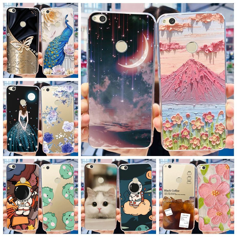 For Huawei P8 Lite 2017 Case Stylish Painted Cover Soft Slim Phone Case For Huawei P9 Lite 2017
