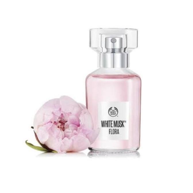 parfum original The body shop white musk flora 100ml