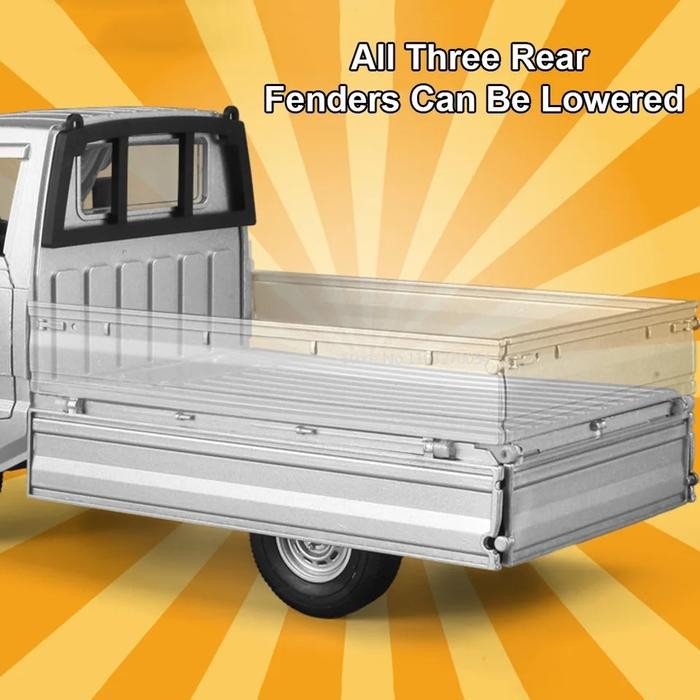 Diecast Suzuki Carry Pickup Miniatur Mobil Skala 1:24