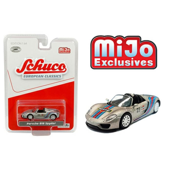 Schuco 1/64 Porsche 918 Spyder Martini