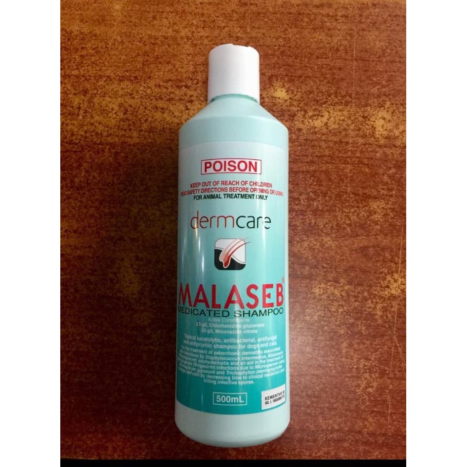 Shampo anjing dan kucing malaseb medicated