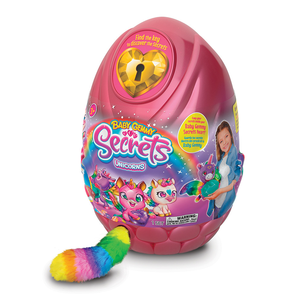 NEW PRODUCT CRACKIN EGGS BABY GEMMY SECRETS UNICORNS - MAINAN TELUR SURPRISE BOX BONEKA UNICORN TINY