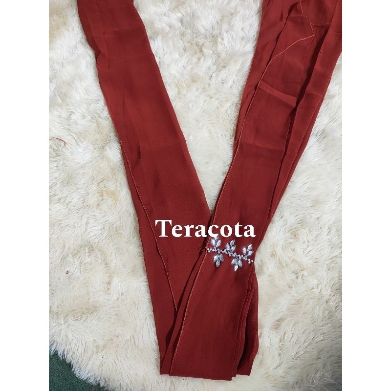 Makmur_55 Selendang Kebaya / Selendang Selempamg Kebaya Modern / Selendang Kebaya Wisuda / Selendang