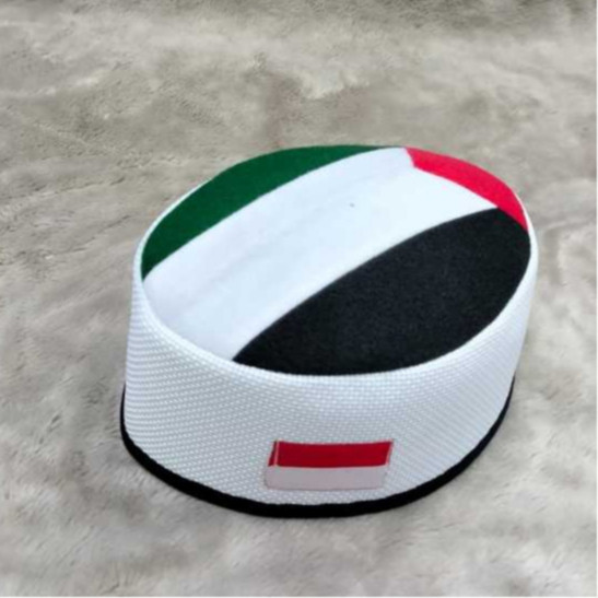 Glamourgemss Syal Palestina, Peci Palestina, Bendera Palestina, Sorban Hitam Putih, Bendera