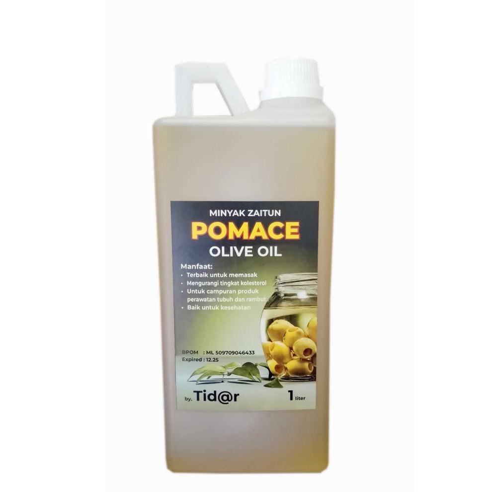 

Promo Pomace Olive Oil Minyak Zaitun Kemasan 1 Liter Curah Murah Gokil Botol Bahan