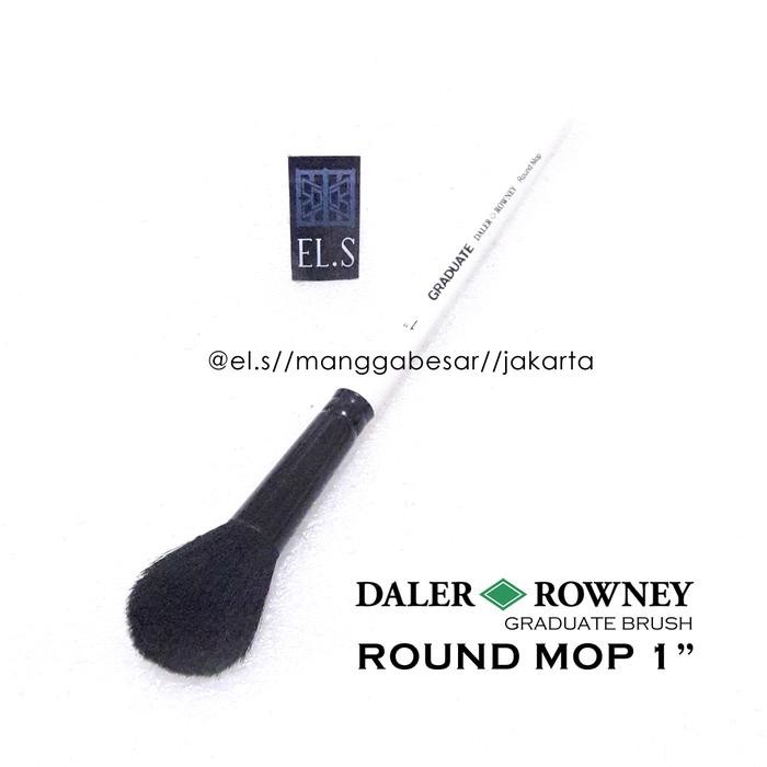 

Daler Rowney Graduate Brush Round Mop 1" (Kuas Lukis)