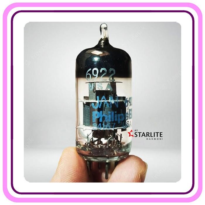 Tabung Vakum Elektronik PHILIPS JAN 6922/E88CC - Harga per buah