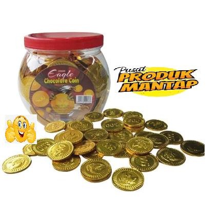 

Chocolate coin +/-125pc - Coklat koin 125 pcs - Cokelat koin - Coin