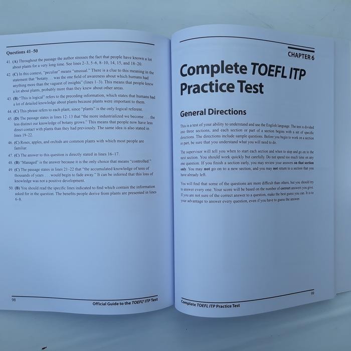 

Buku Official Guide To The Toefl Itp + Cd Sample Question Ets Erlangga