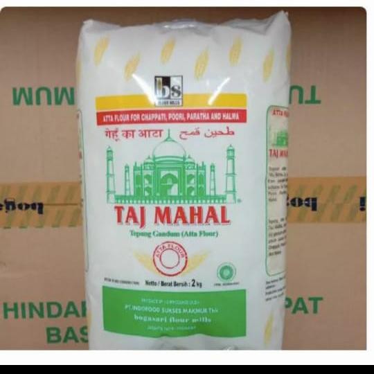 

Promo Tajmahal Wheat Flour / Tepung Gandum Taj Mahal / 2 Kg Cod