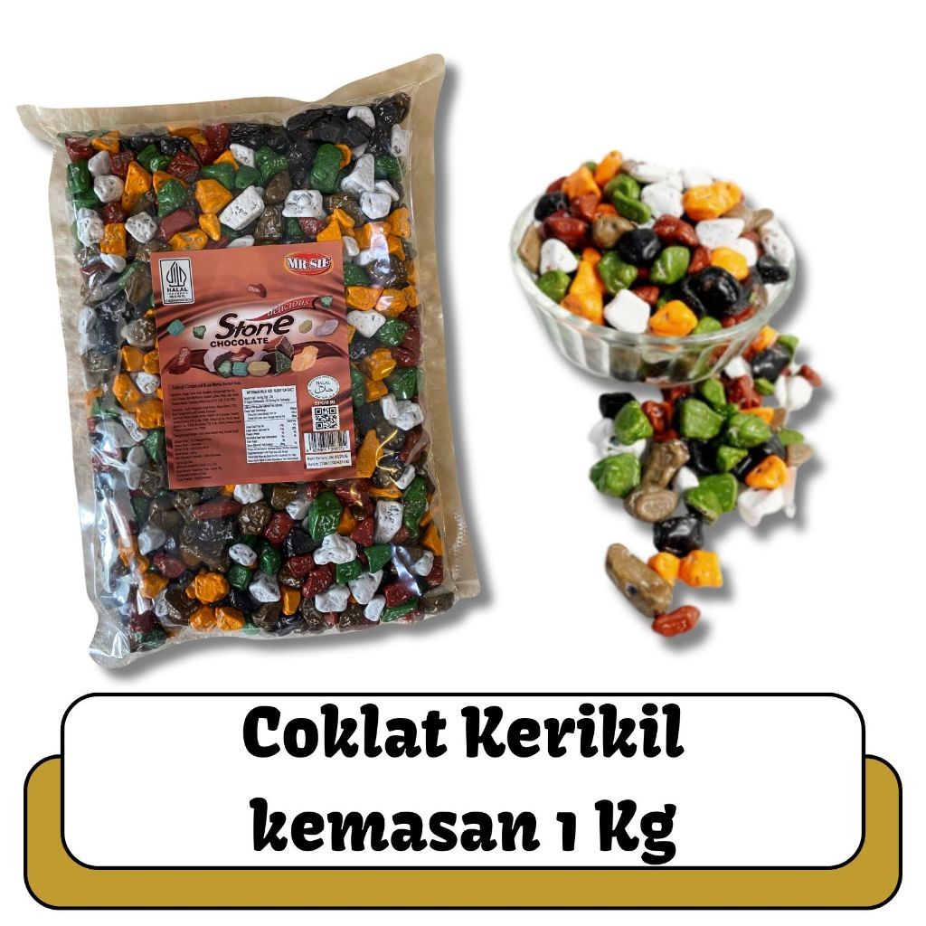 

OLEH OLEH HAJI DAN UMROH 1KG COKLAT KERIKIL MR SIF I FANATIK I ROSEBRAND I COKLAT TURKEY WARNA WANI