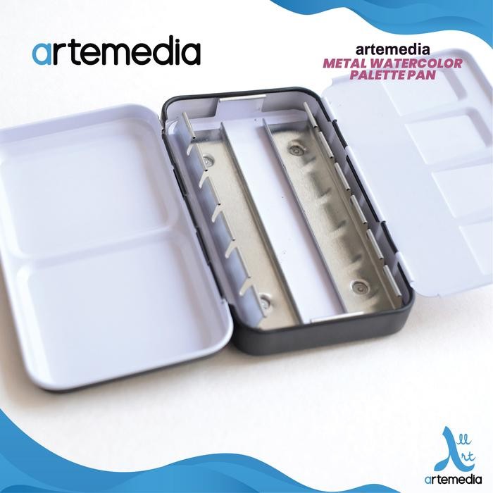 

Artemedia Empty Metal Box Half Pans #Gratisongkir