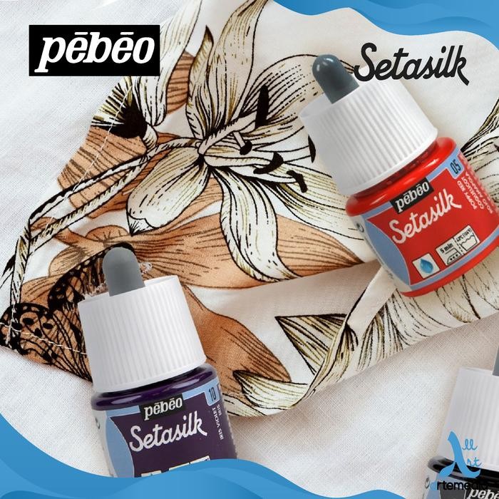 

Pebeo Setasilk Fabric Paint Color Cat Warna Kain Sutra Diy #Gratisongkir