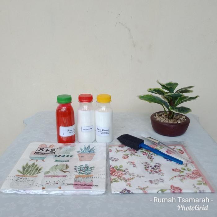 

Starter Kits Decoupage Paket Hemat - 1 #Gratisongkir