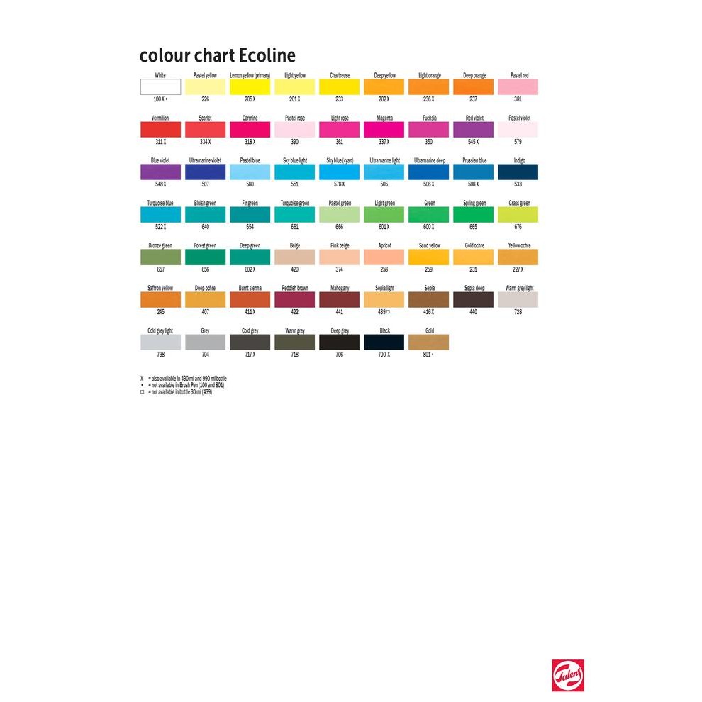 

Talens Ecoline Liquid Water Colour 30 Ml #Gratisongkir