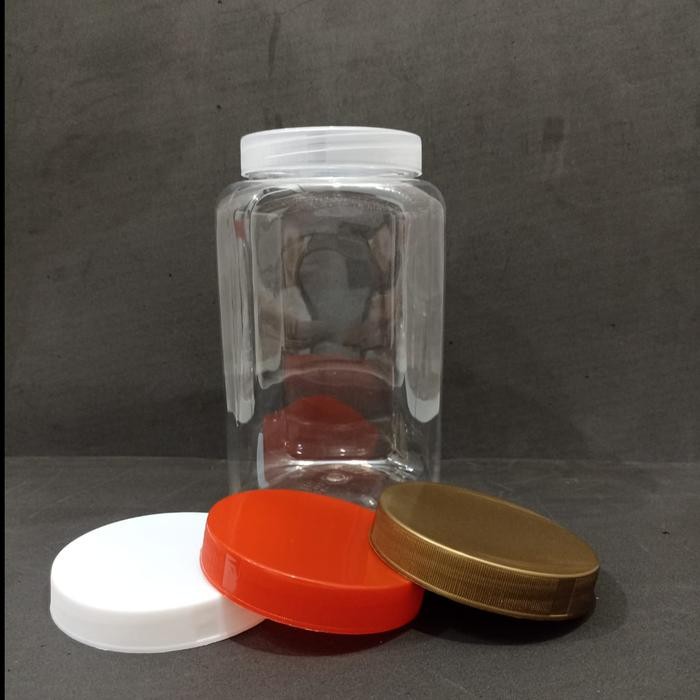 Toples Plastik Kotak Ikan 2 Liter Tinggi