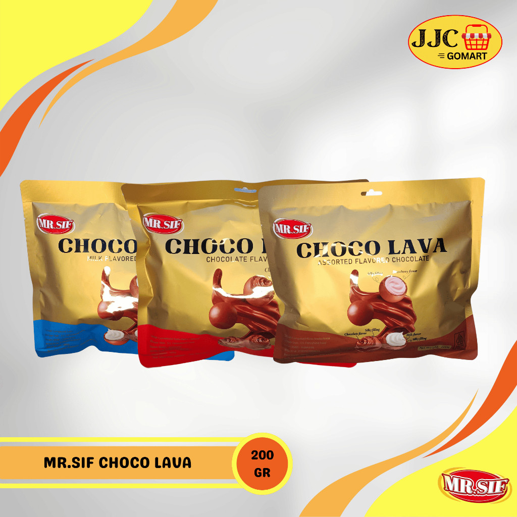 

Mr.Sif Choco Lava 200gr Choco Ball Milk Assorted Chocolate