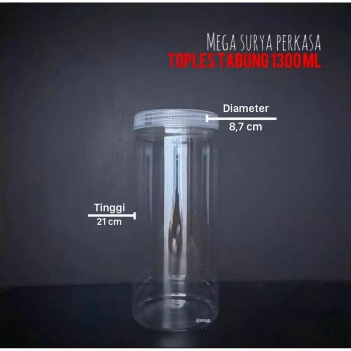 Toples Tabung 1000 ml toples Plastik 800 ml Toples 1000 ml Toples plastik