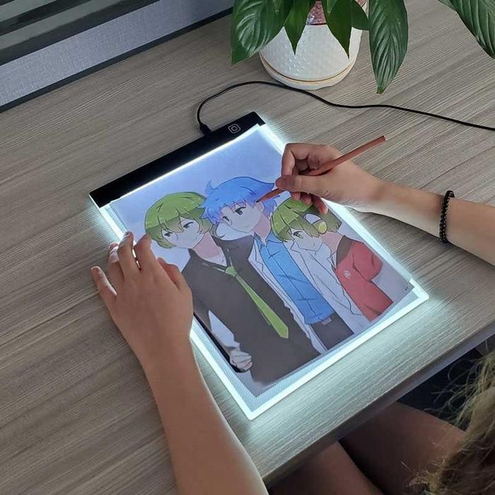 

Drawing Tracing Board Led A4 Adjustable Light With Dot Scale - D30